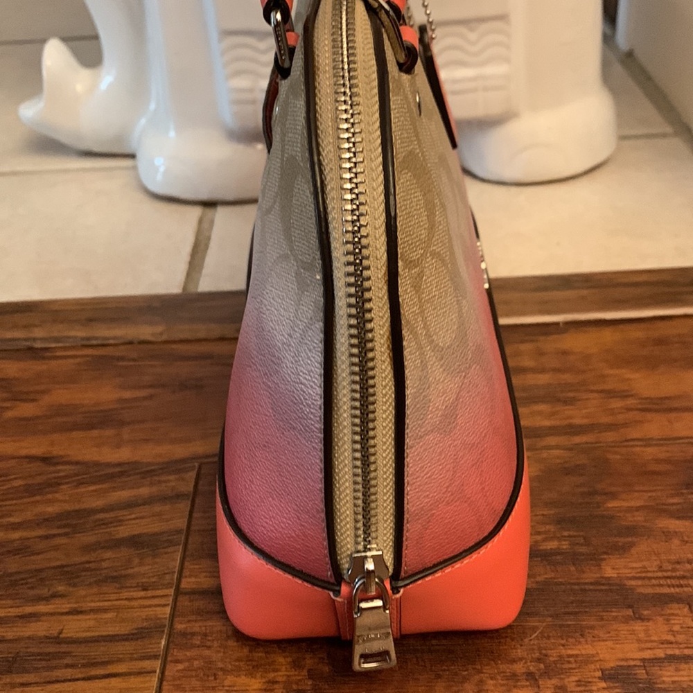 Coach Mini Sierra Satchel in Ombre Signature Canvas - Picture 6 of 13